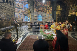 Рилски манастир - Разпети петък - Опело Христово