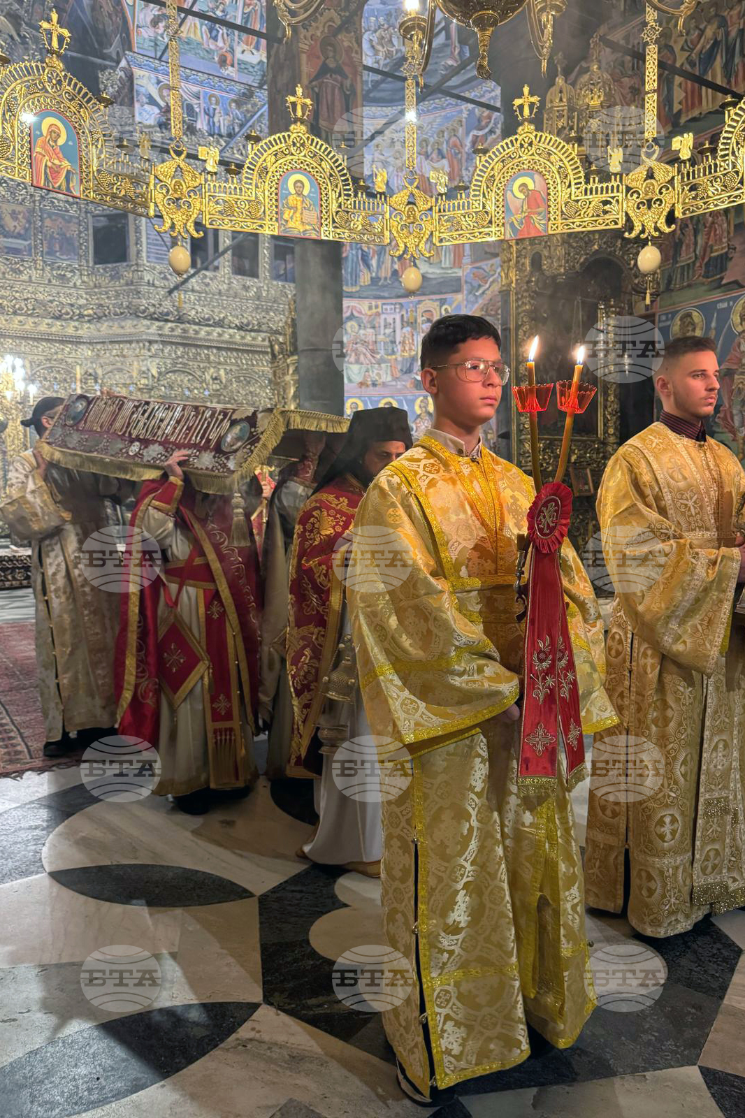Рилски манастир - Разпети петък - Опело Христово