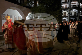 Рилски манастир - Разпети петък - Опело Христово