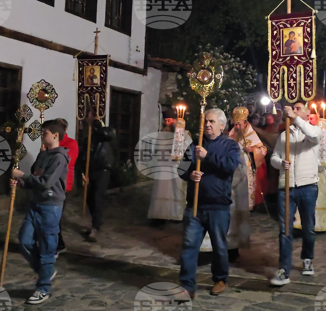 Благоевград - плащаница - литийно шествие