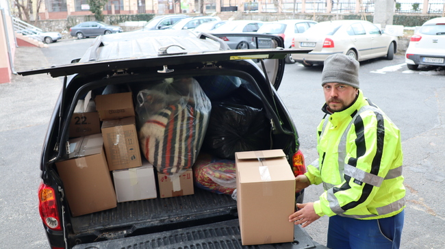 Община Ардино: Пълна кола с помощи изпрати община Ардино за пострадалите от земетресенията в Турция