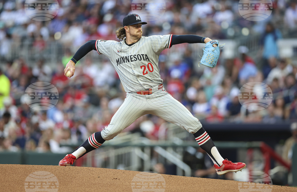 Twins Braves Baseball