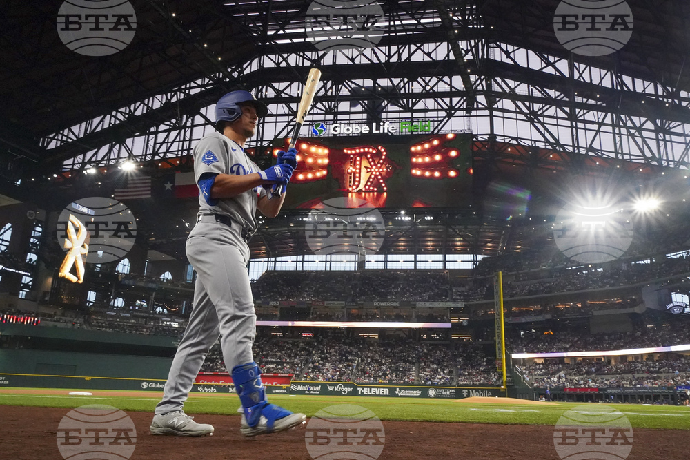 Dodgers Rangers Baseball