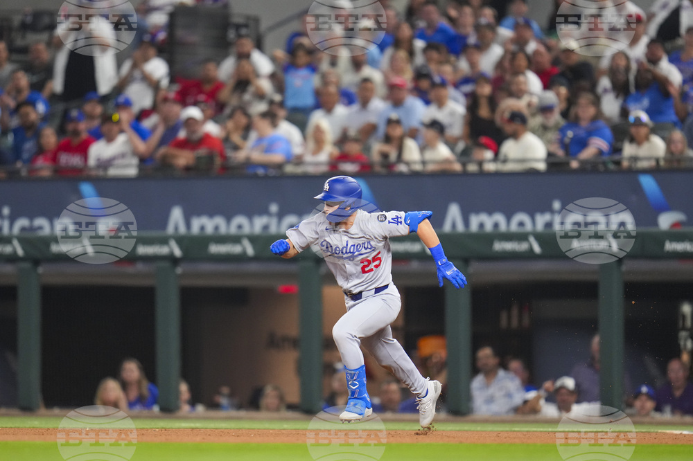 Dodgers Rangers Baseball