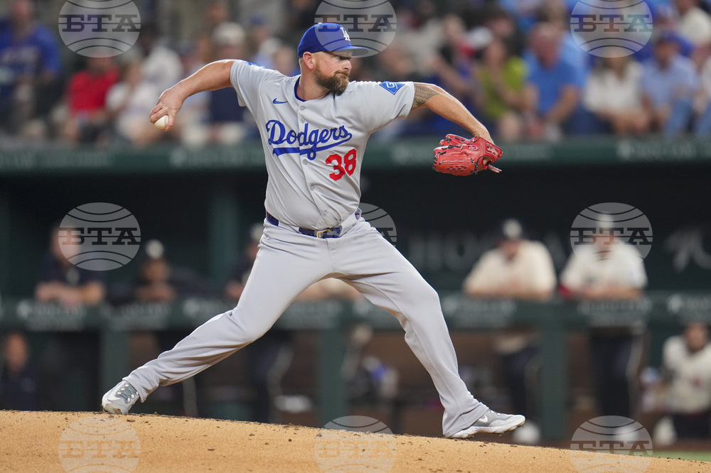 Dodgers Rangers Baseball