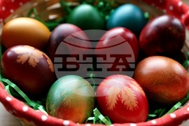 Велика събота - Великденски яйца - козунак