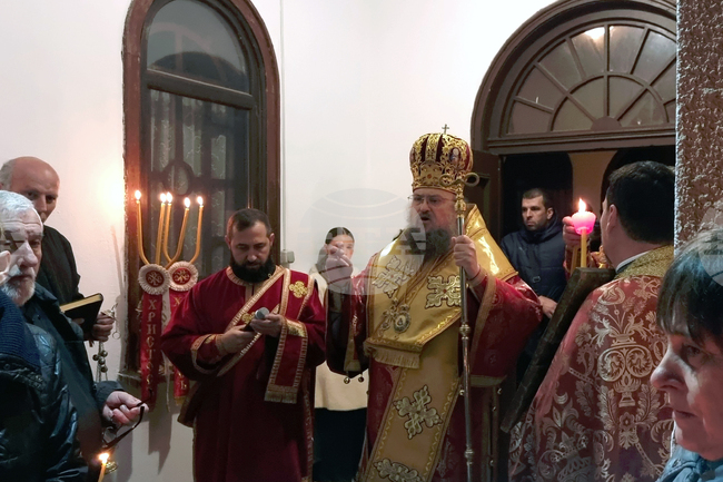 Врачанският митрополит Григорий поздрави миряните с „Христос воскресе“