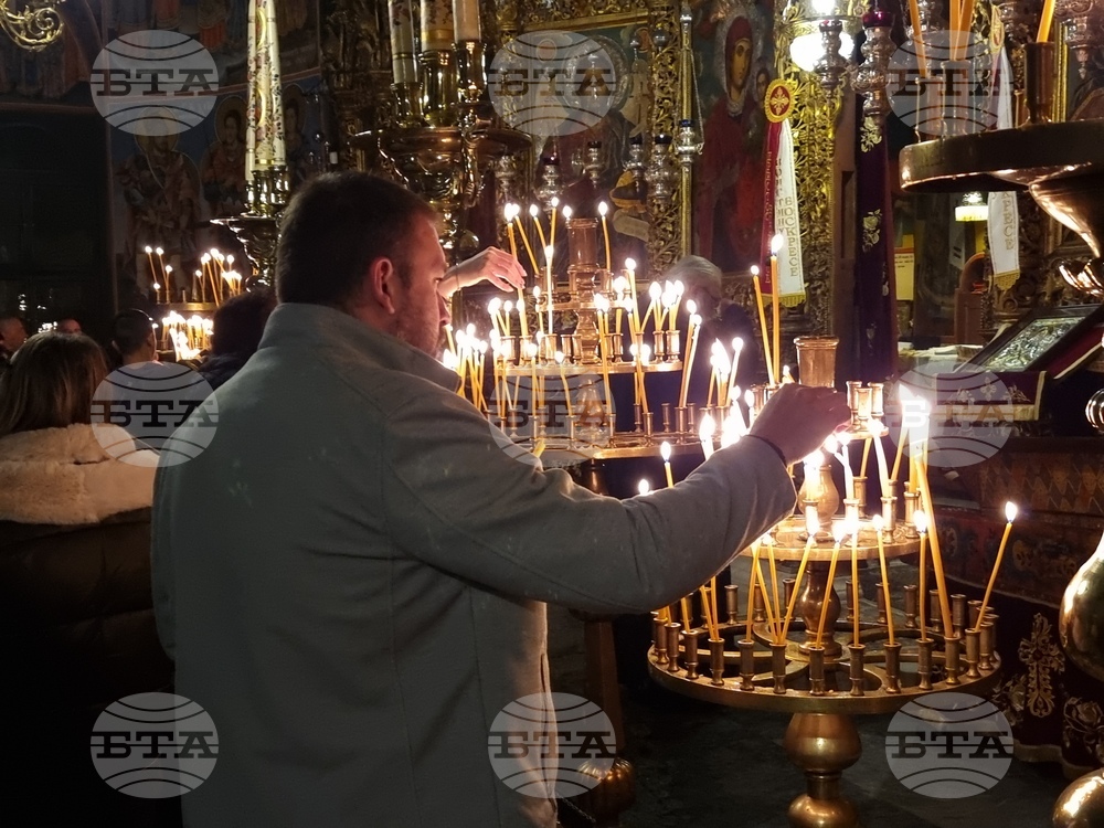 Рилски манастир - пасхално богослужение