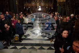 Рилски манастир - пасхално богослужение