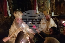 Рилски манастир - пасхално богослужение