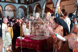 Рилски манастир - пасхално богослужение