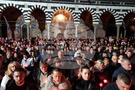 Рилски манастир - пасхално богослужение