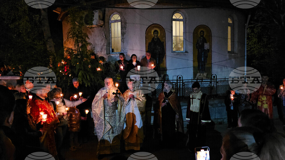 Русе - Възкресение Христово - православни - католици - арменци