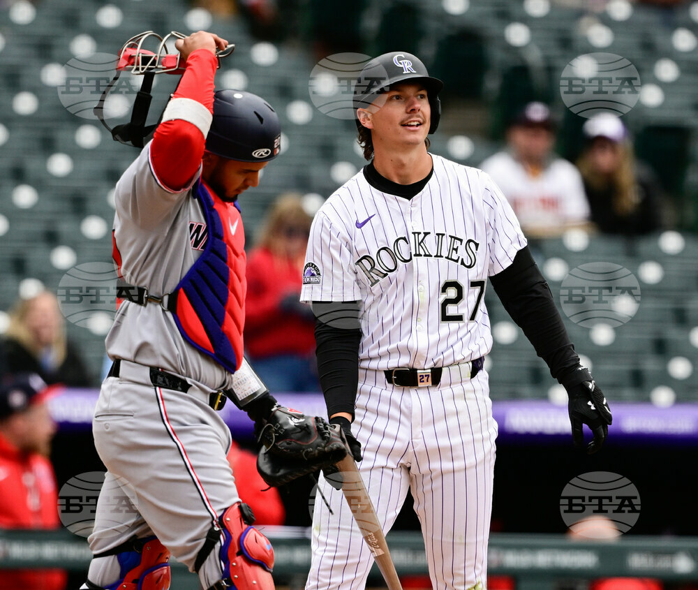 Nationals Rockies Baseball