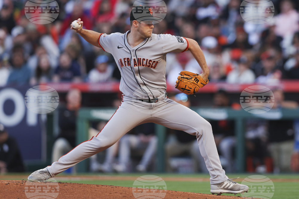 Giants Angels Baseball
