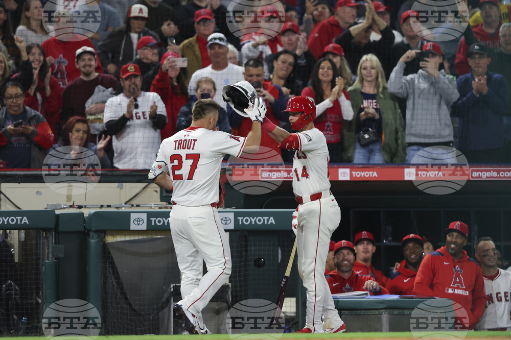 Giants Angels Baseball