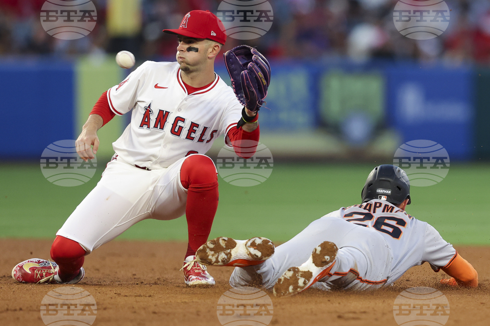Giants Angels Baseball