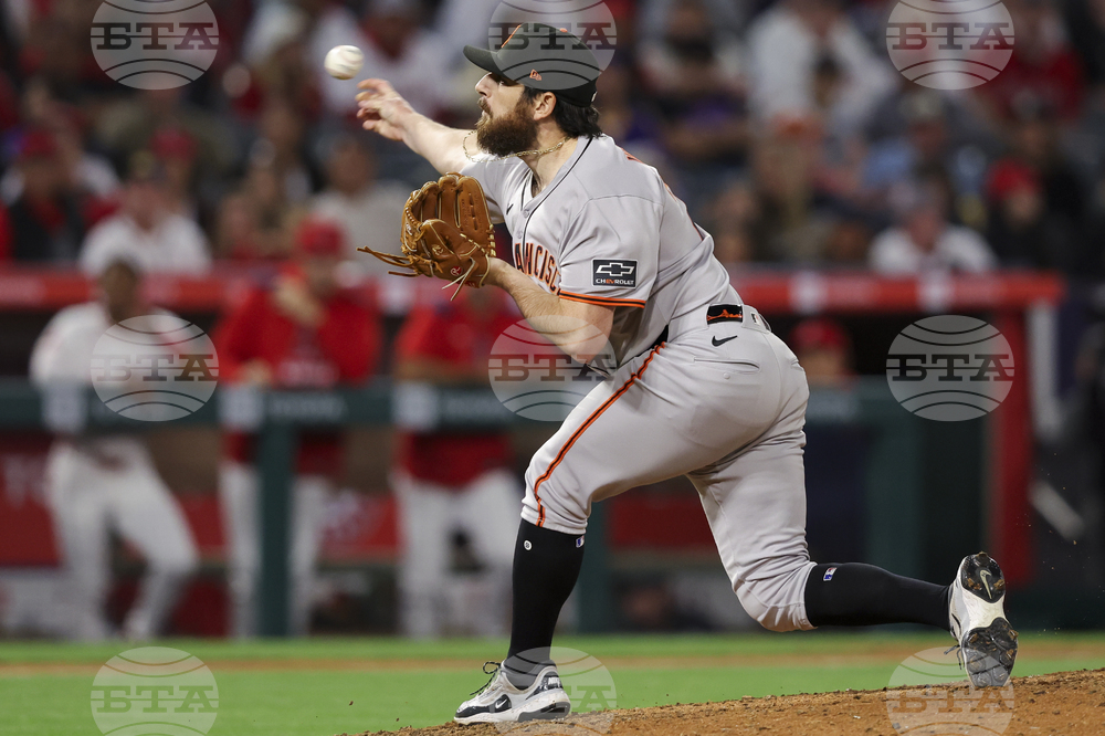 Giants Angels Baseball