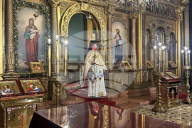 Турция - Истанбул - Великден - Желязна църква „Свети Стефан“ - празнично богослужение