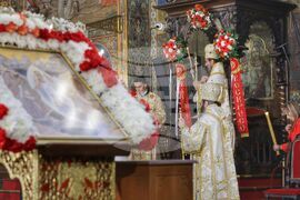 Храм "Св. Неделя" - Второ Възкресение Христово - патриарх Даниил - богослужение