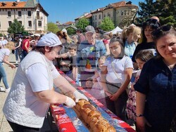 Враца - Великден - концерт - 100-метров козунак