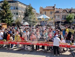 Враца - Великден - концерт - 100-метров козунак