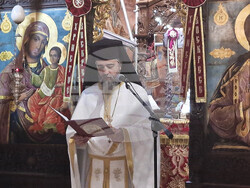 Троянски манастир - празнична литургия - Великден