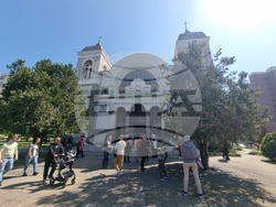 Ямбол - храм „Св. Николай Чудотворец" - богослужение „Второ Възкресение"