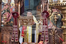 Ямбол - храм „Св. Николай Чудотворец" - богослужение „Второ Възкресение"