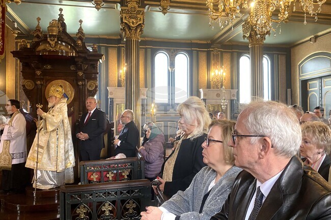  Турция - Истанбул - Желязна църква „Свети Стефан“ - Второ Възкресение - празнично богослужение