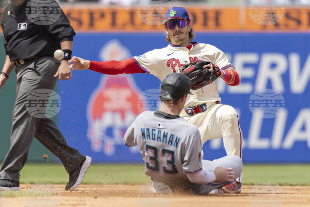Marlins Phillies Baseball