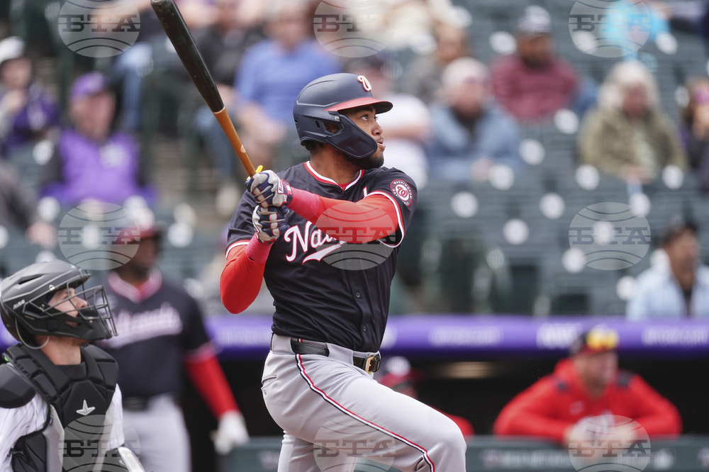 Nationals Rockies Baseball