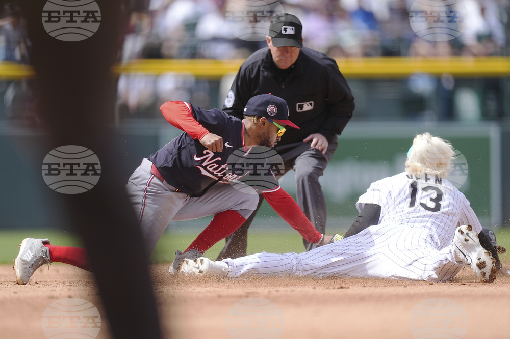 Nationals Rockies Baseball