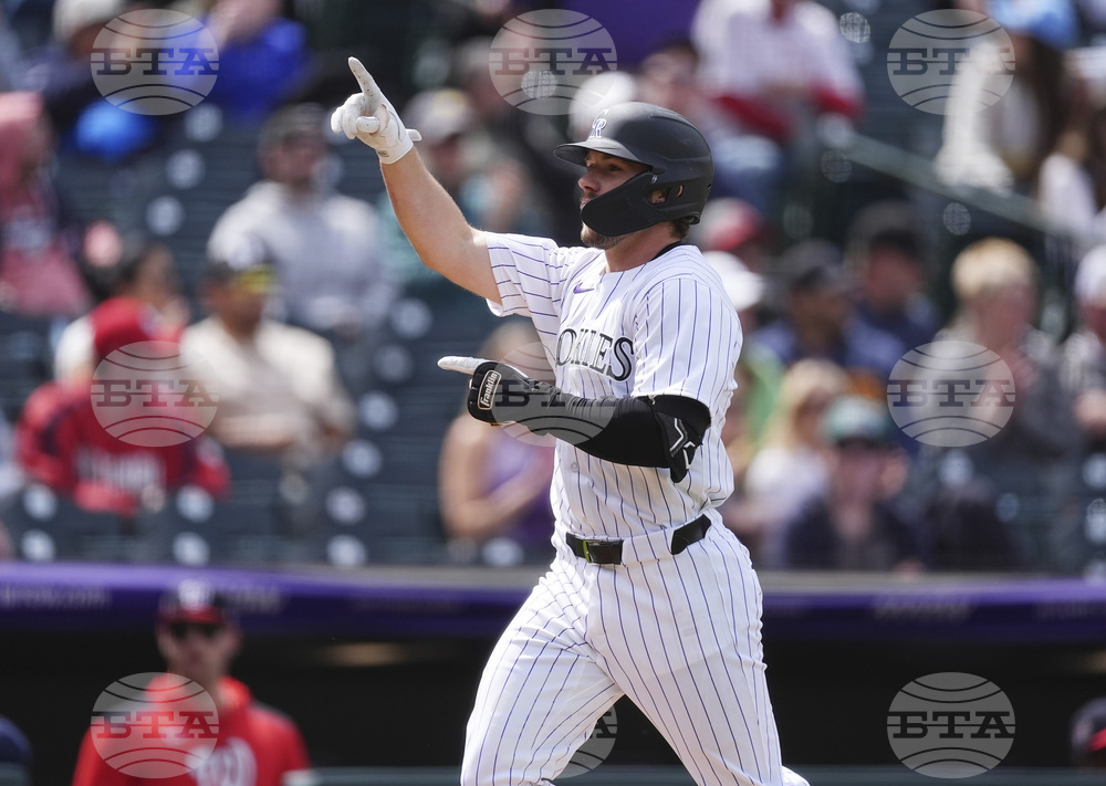 Nationals Rockies Baseball
