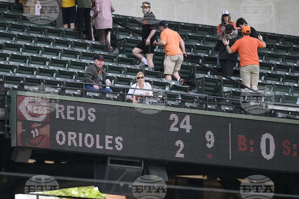 Reds Orioles Baseball