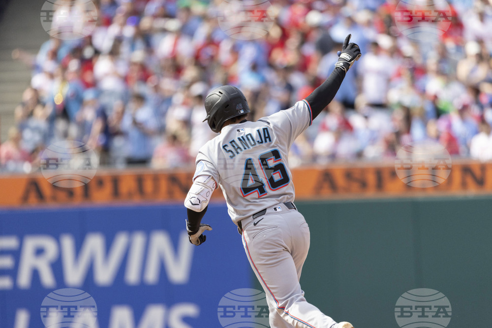 Marlins Phillies Baseball