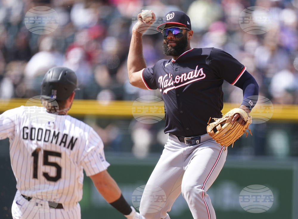 Nationals Rockies Baseball