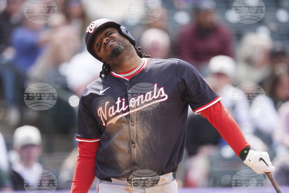 Nationals Rockies Baseball