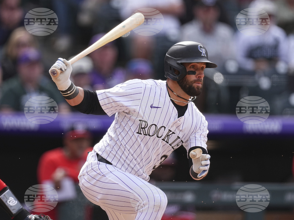 Nationals Rockies Baseball