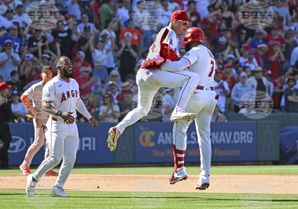 Giants Angels Baseball