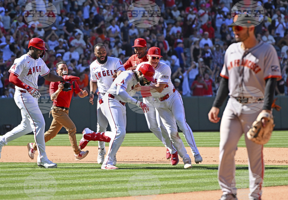 Giants Angels Baseball