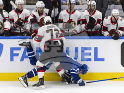 Senators Maple Leafs Hockey