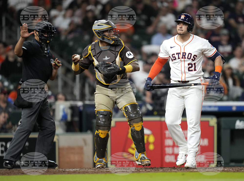 Padres Astros Baseball
