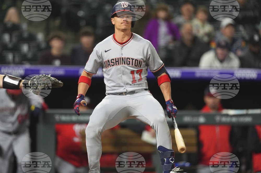 Nationals Rockies Baseball