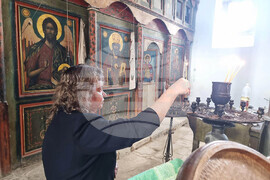 Сърбия - Село Извор - Наталия Киселова - посещение