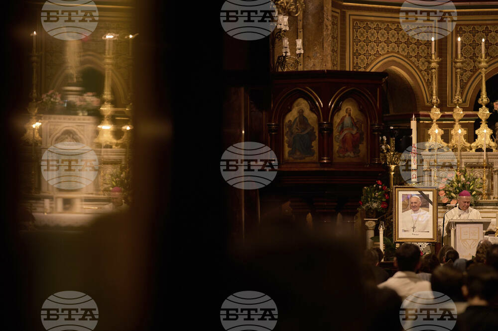 Romania Obit Pope Francis Global Reax