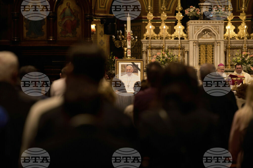 Romania Obit Pope Francis Global Reax