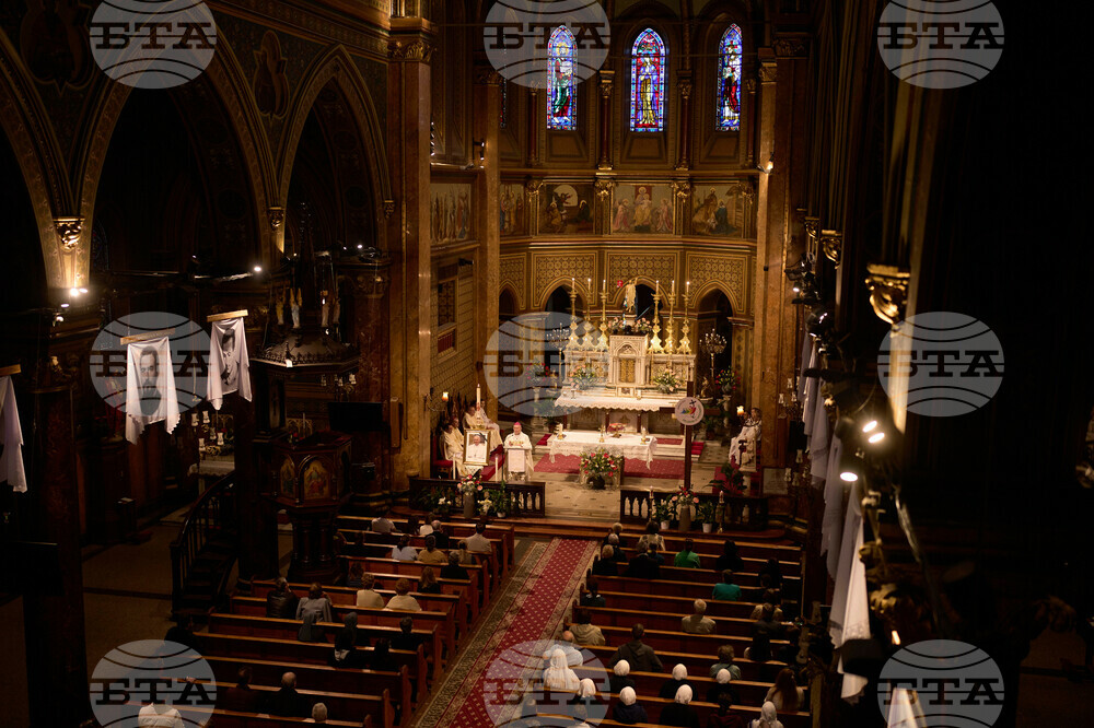 Romania Obit Pope Francis Global Reax