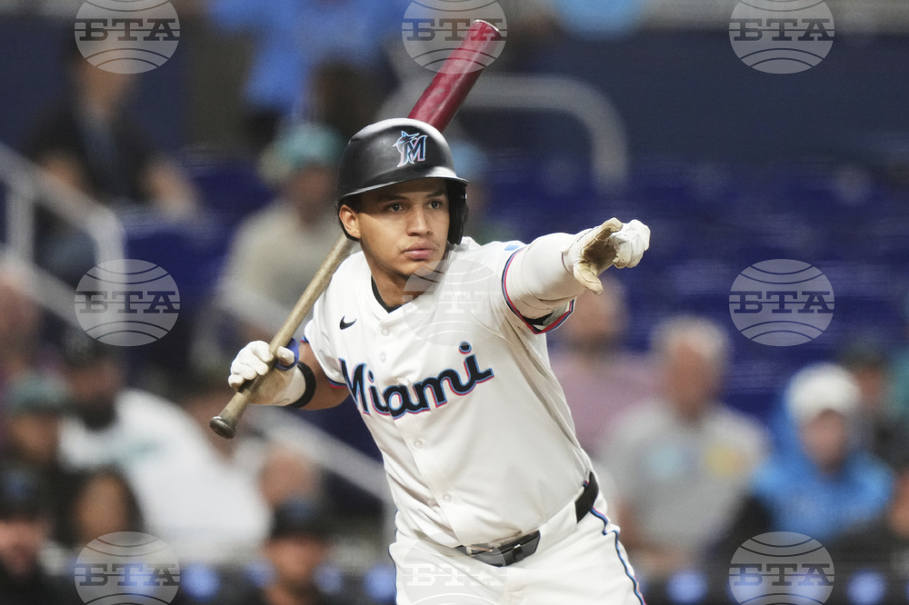 Reds Marlins Baseball