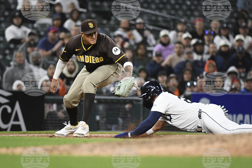 Padres Tigers Baseball